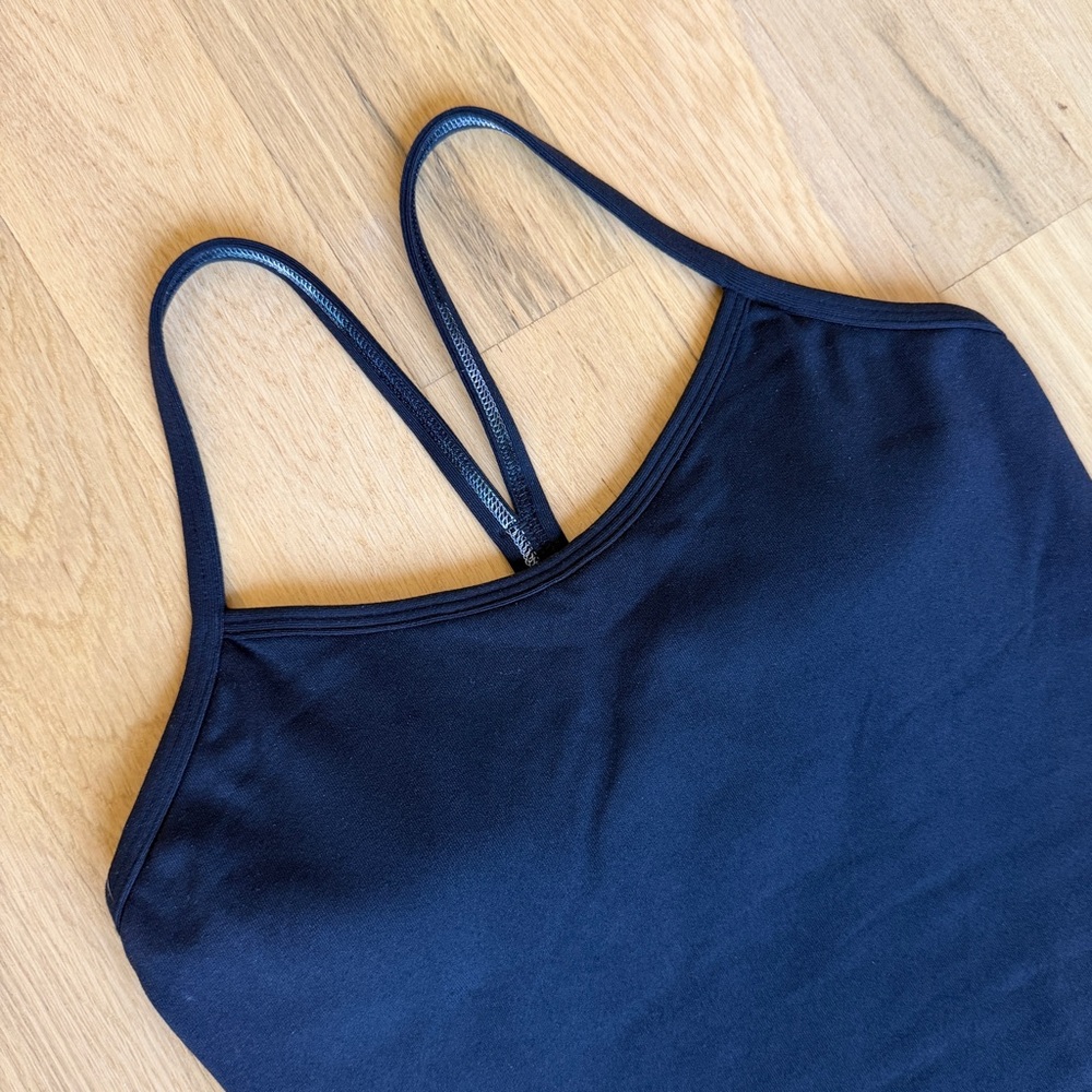 Lululemon Power Y Tank Size 4 Black NWT - Picture 3 of 6